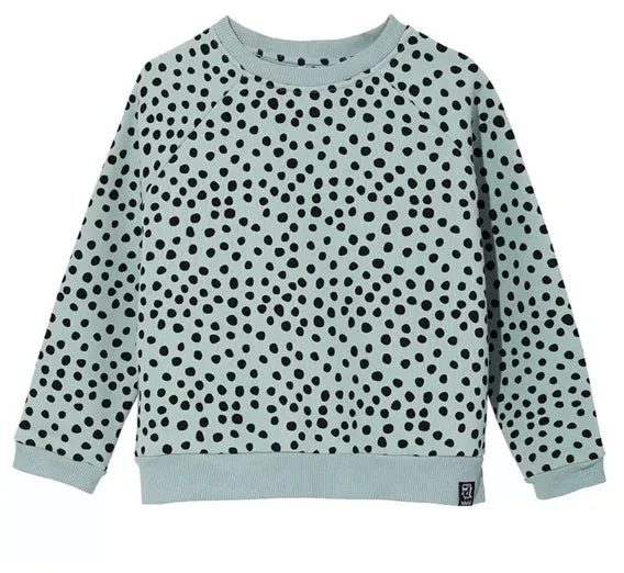 Pistachio Dot Sweatshirt