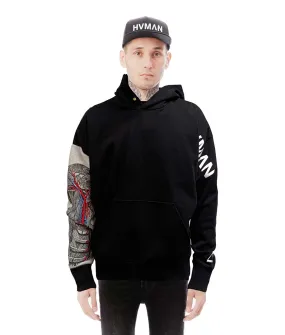 PULLOVER SWEATSHIRT IN BLACK