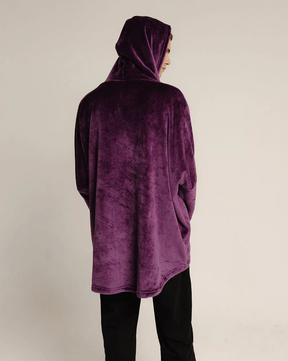 Purple Hoodie Blanket