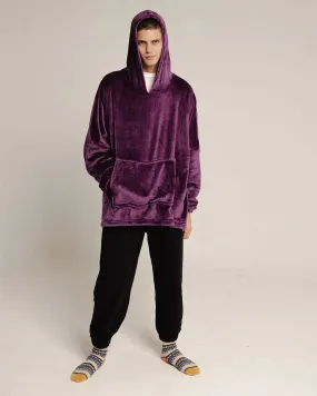 Purple Hoodie Blanket