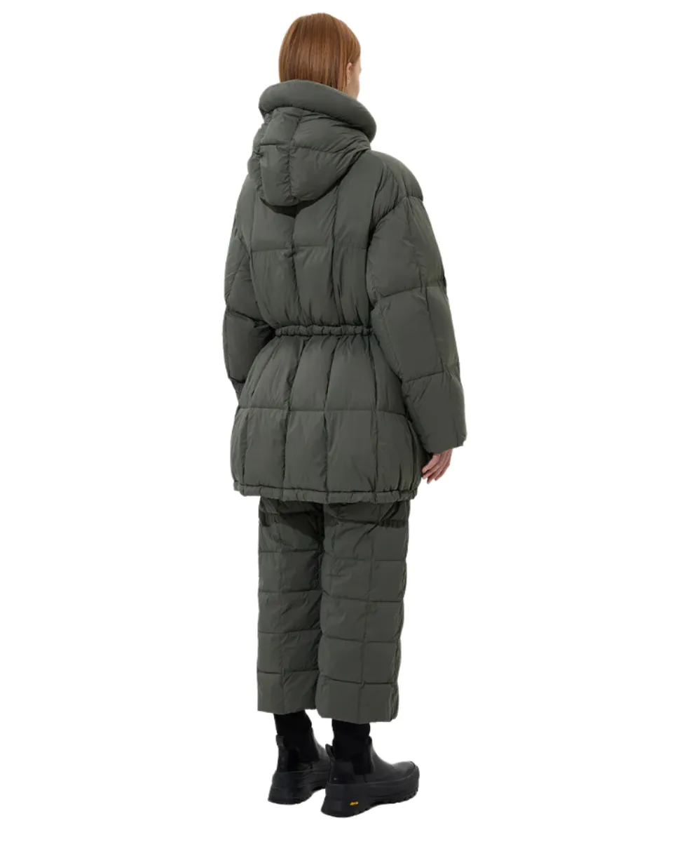 Quilted Parka Soft Khaki