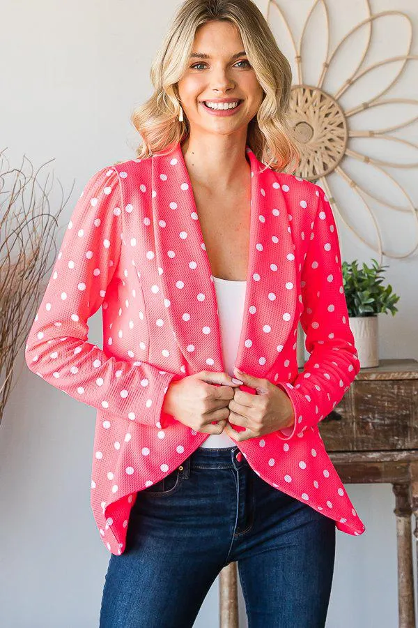 "Blazin" Polka Dot Blazer