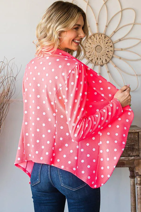 "Blazin" Polka Dot Blazer