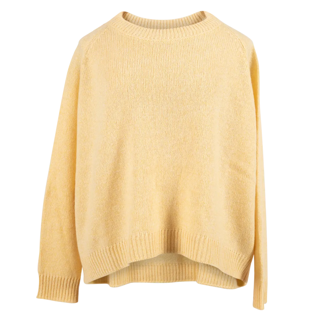 Raglan Sweater - Yellow