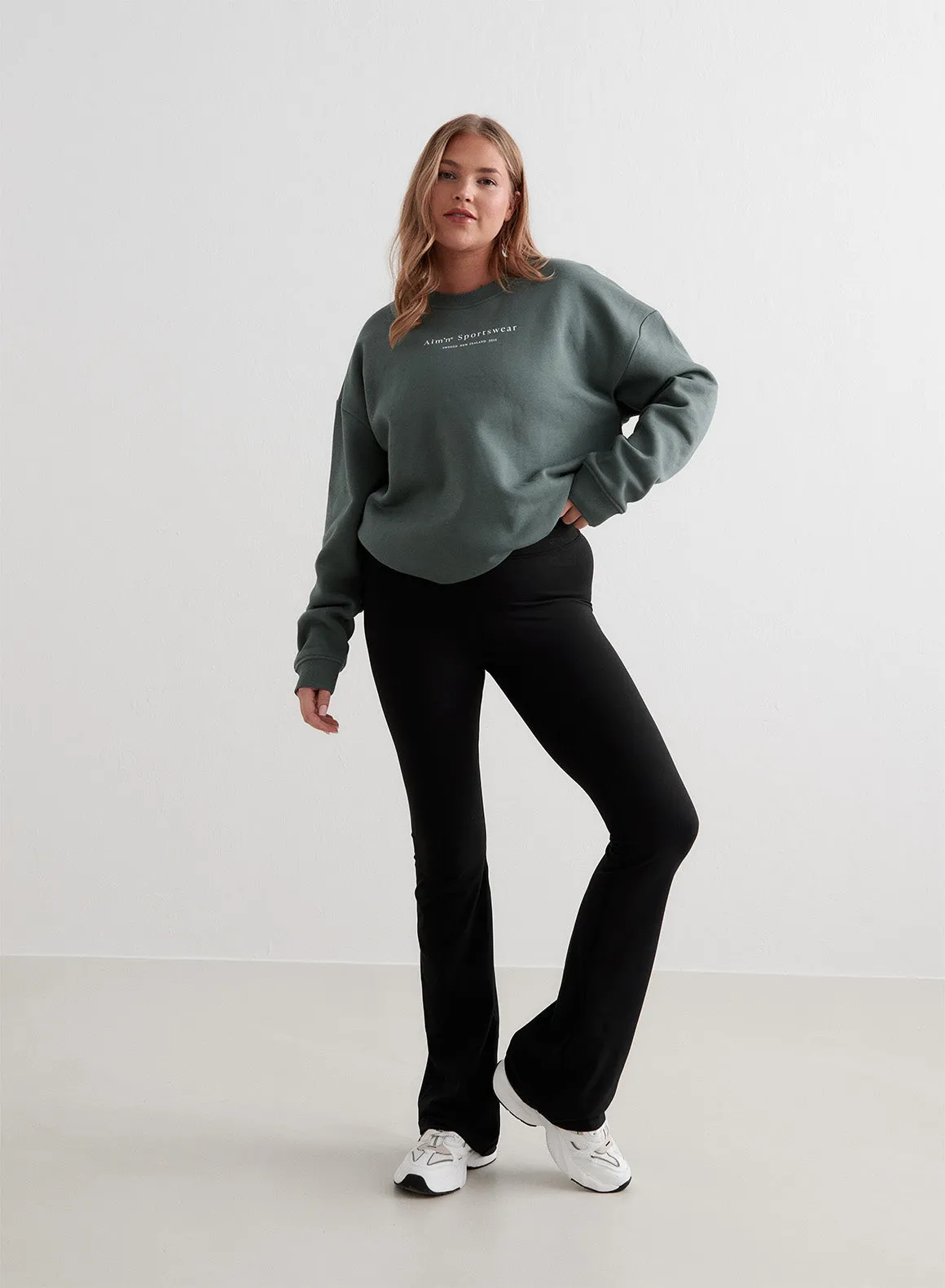 Sage Serif Sweatshirt