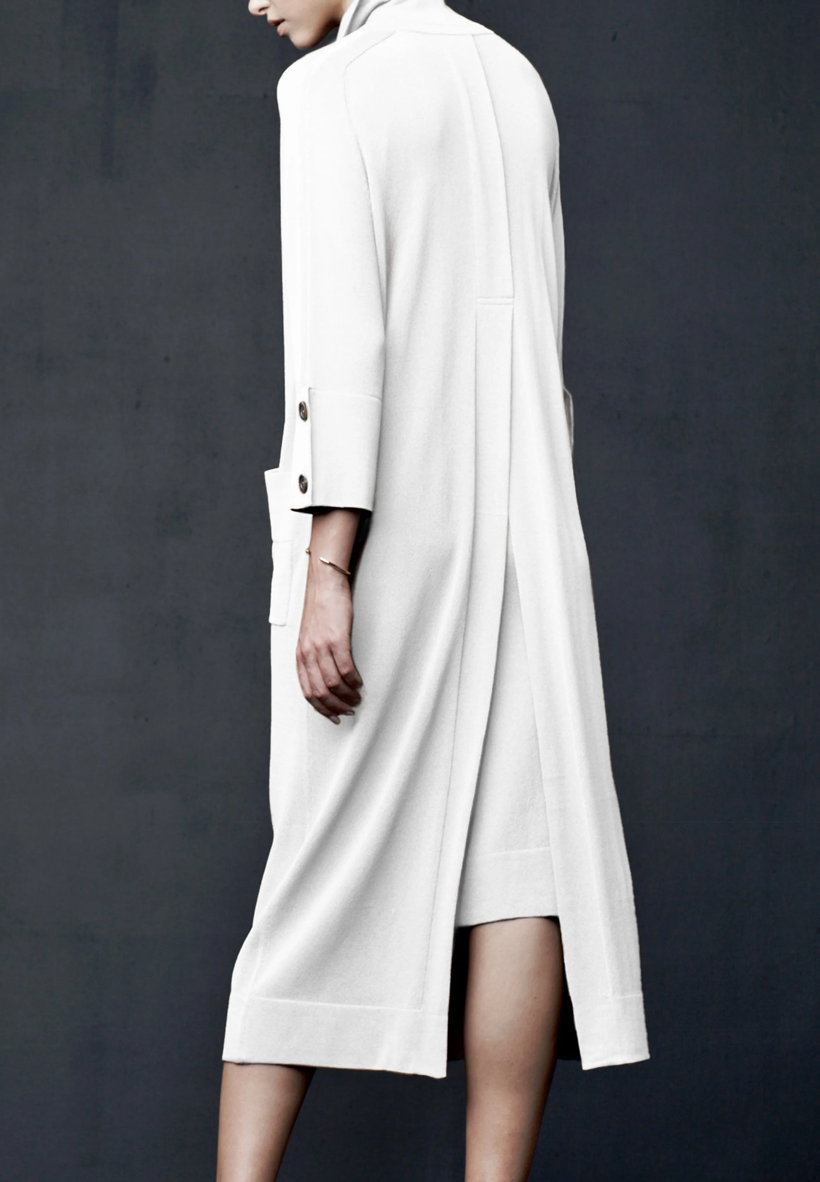 Summer Trench in White