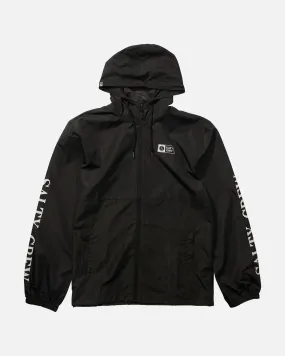 Surface Black Windbreaker Jacket