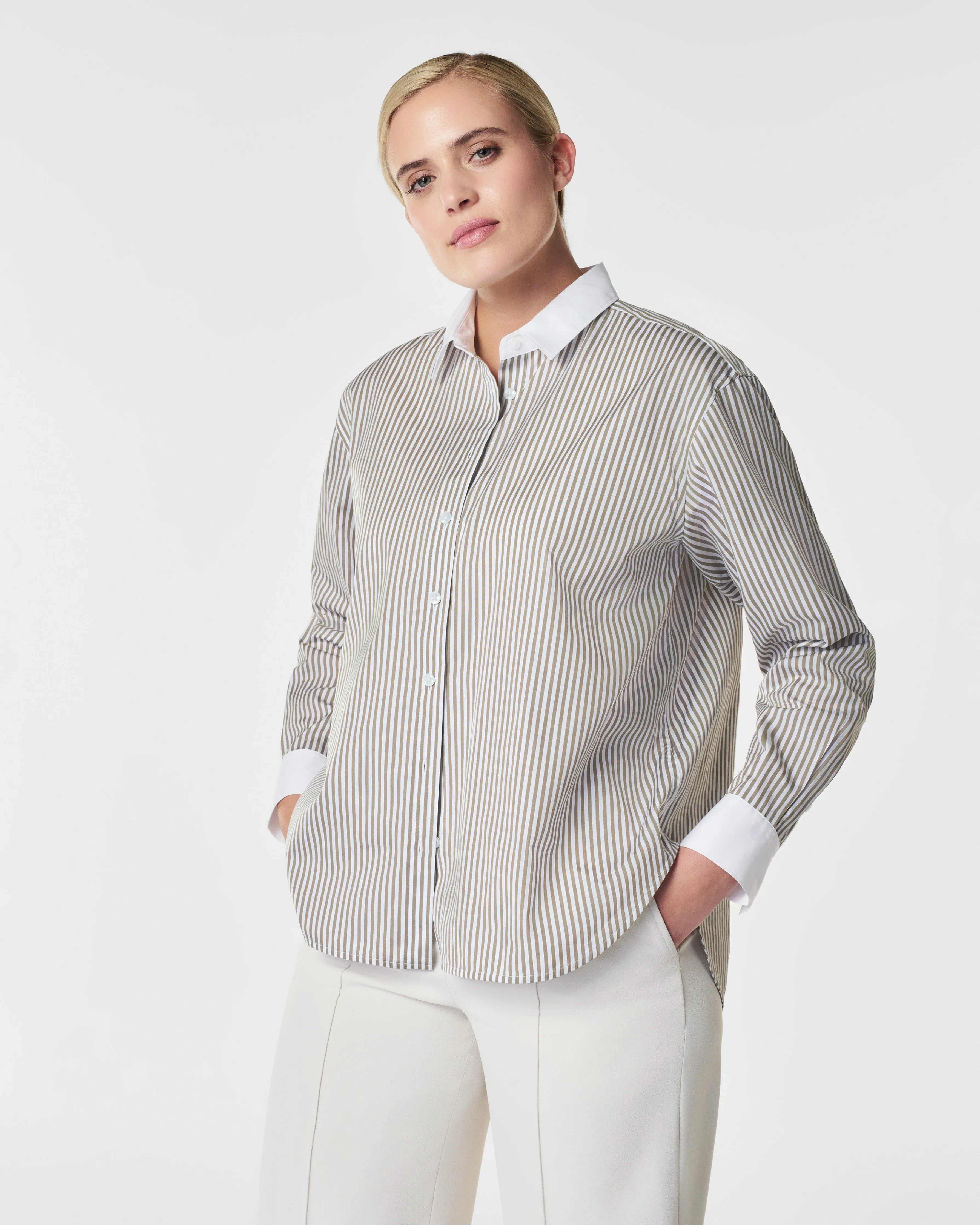 The Best Poplin Oversized Button-Down