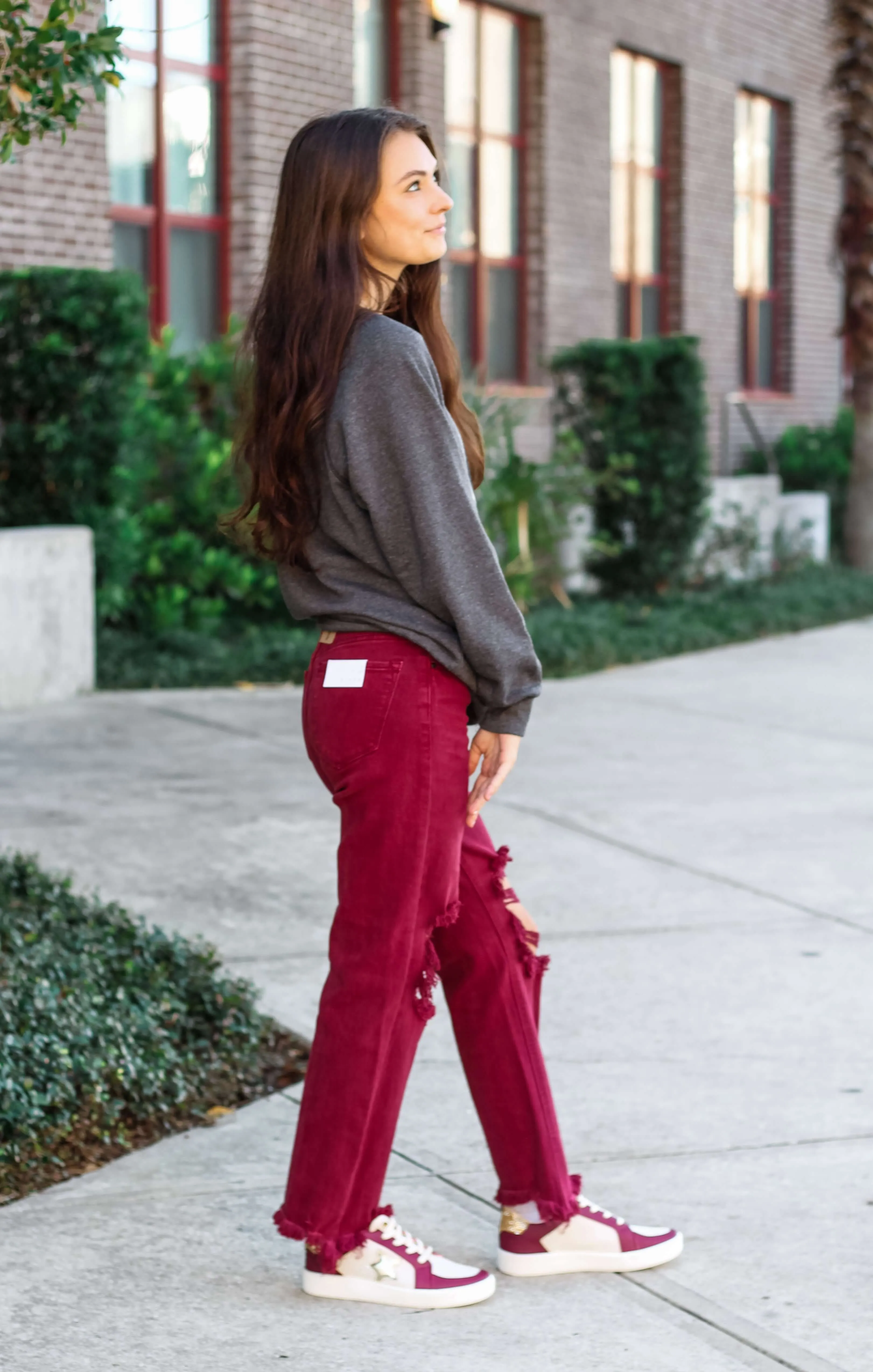 The Classic Seminole Vintage Boyfriend Pullover