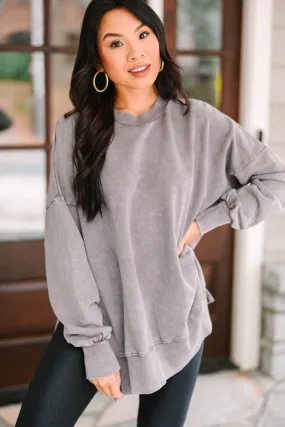 The Slouchy Gray Pullover