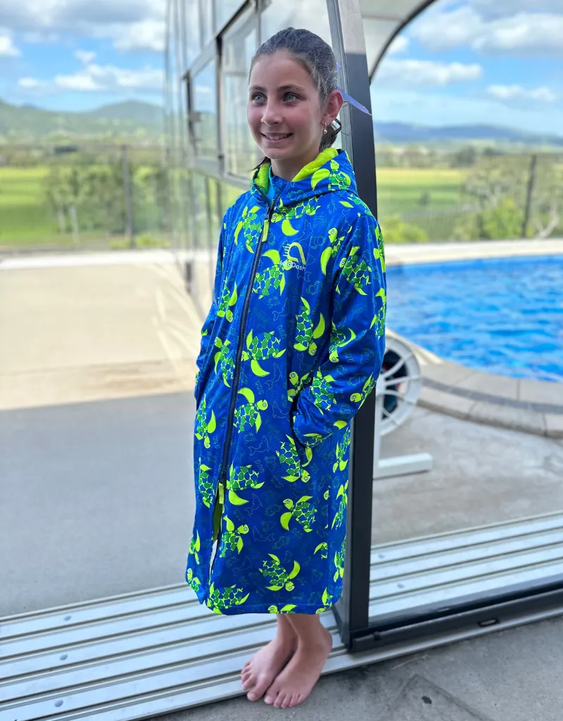 Turtle Tales Swim Parka | Child Unisex