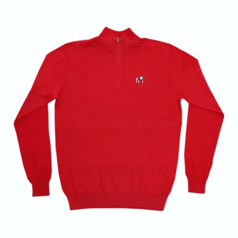 UGA Cotton/Cashmere Pullover