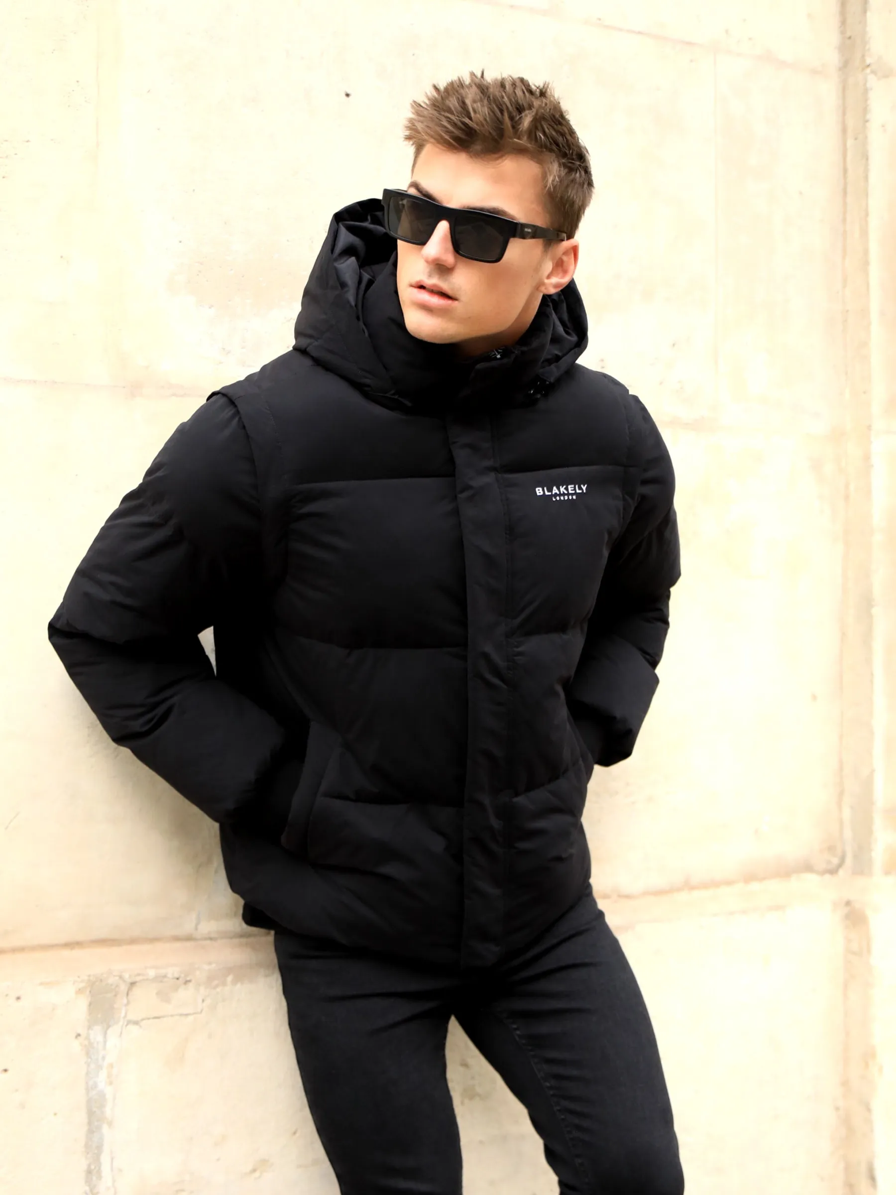 Ultimate Multiway Puffer Coat - Black