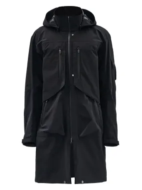 unai adjustable coat graphene black