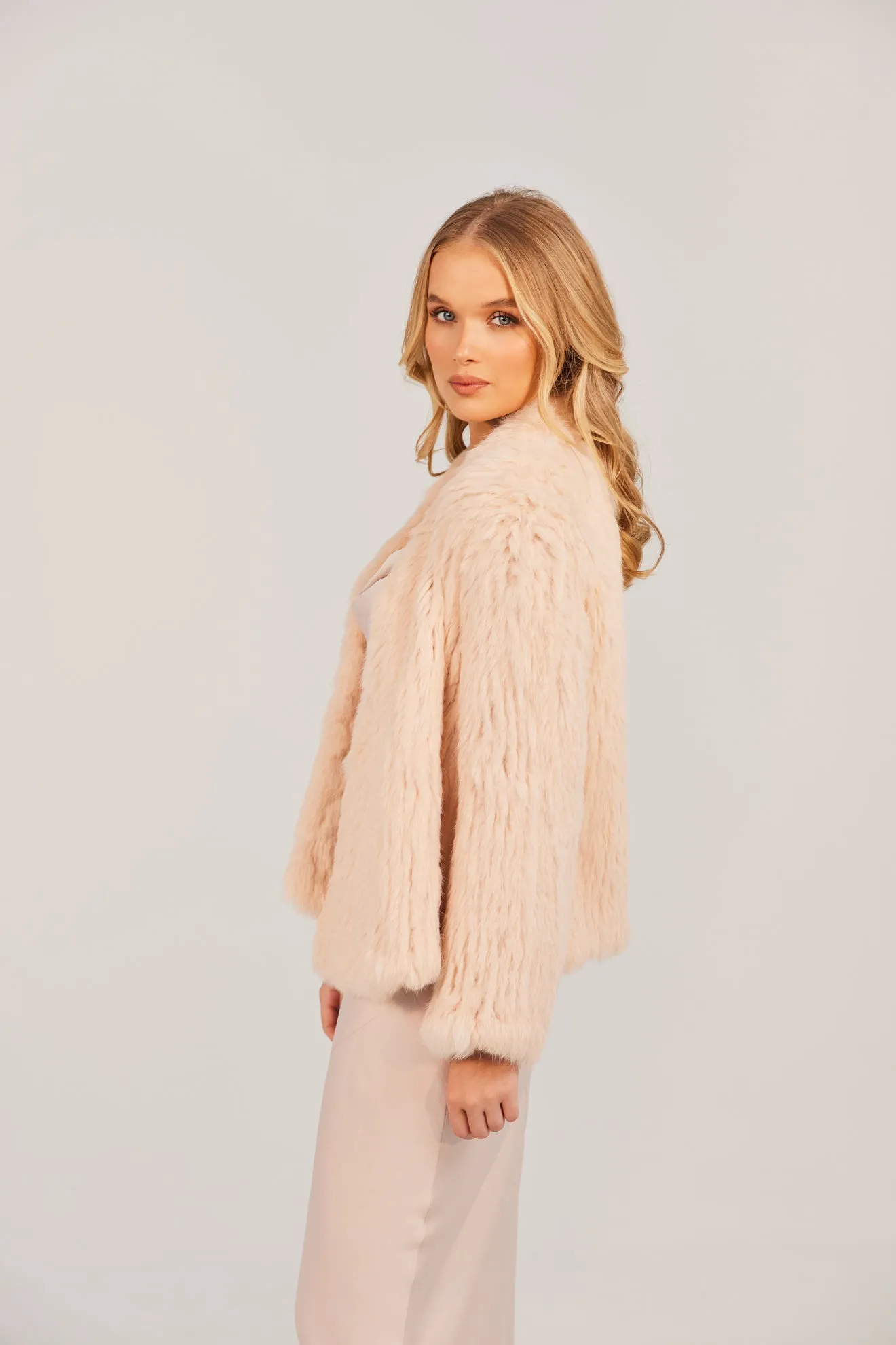 Valencia Jacket - Blush