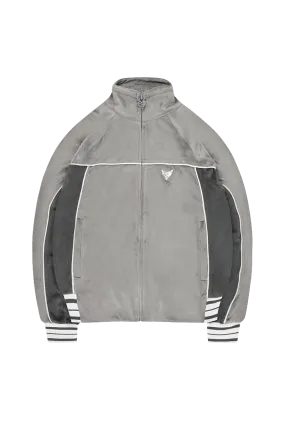 VELOUR JACKET GREY