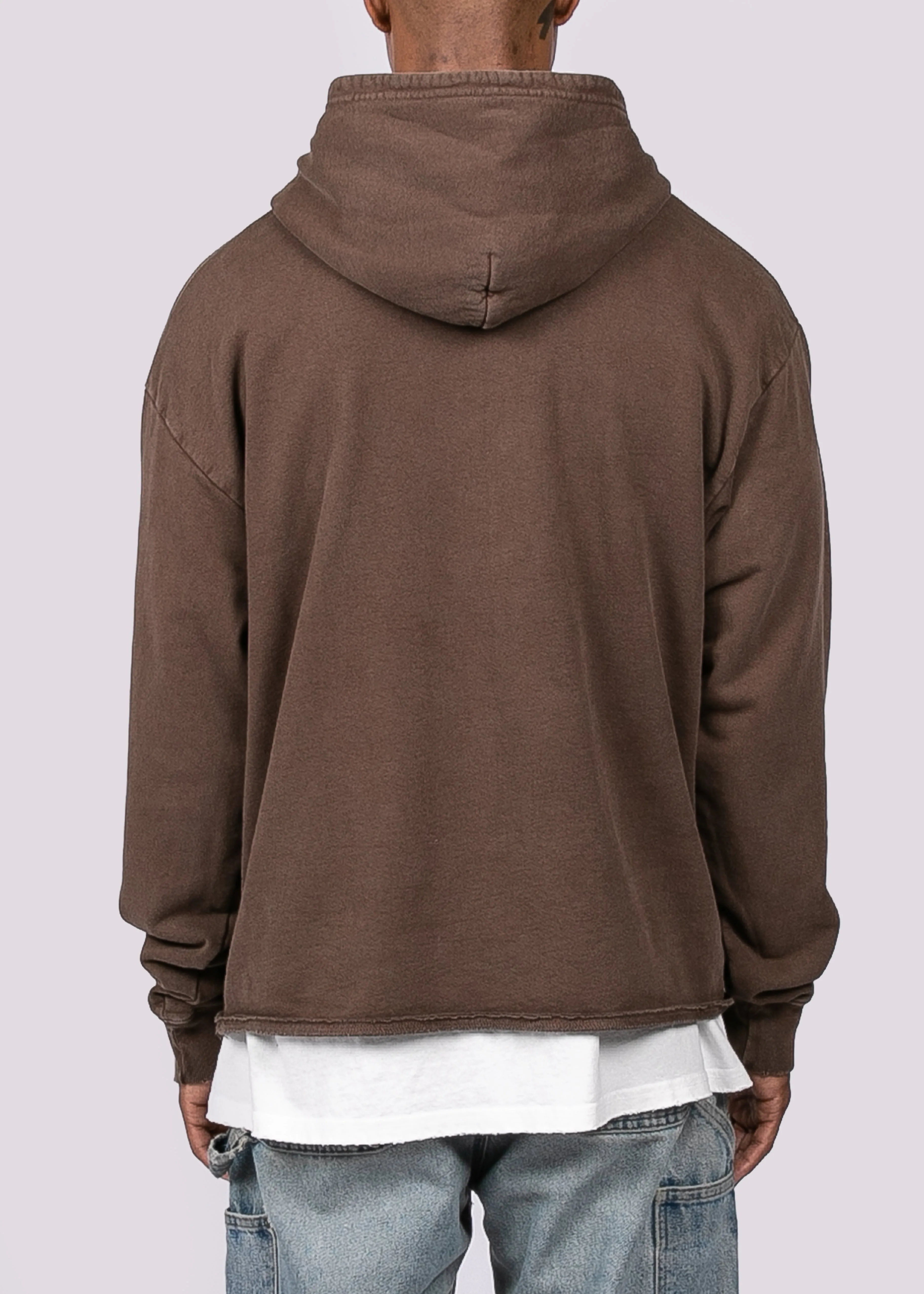 Waffle Hoodie - Brown