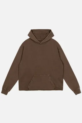 Waffle Hoodie - Brown