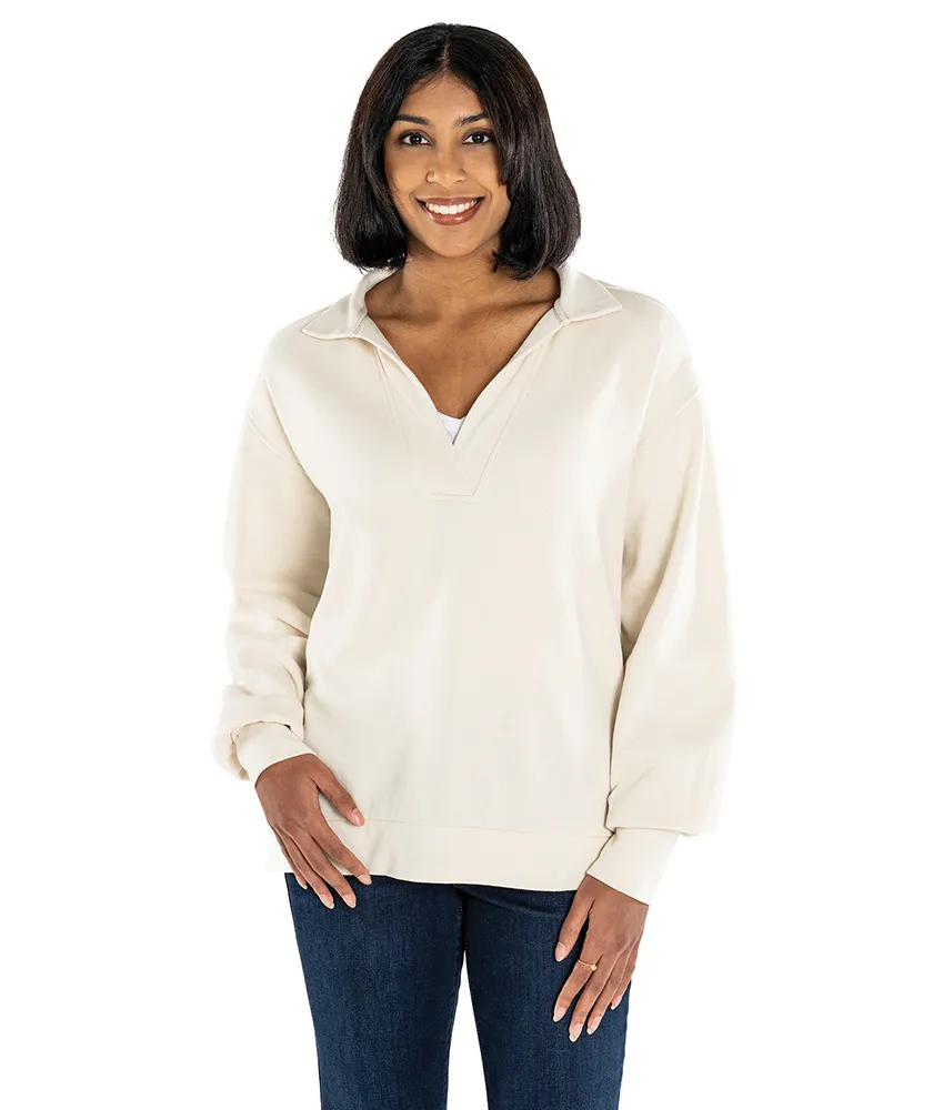 Women's Coastal Sweatshirt Ivory