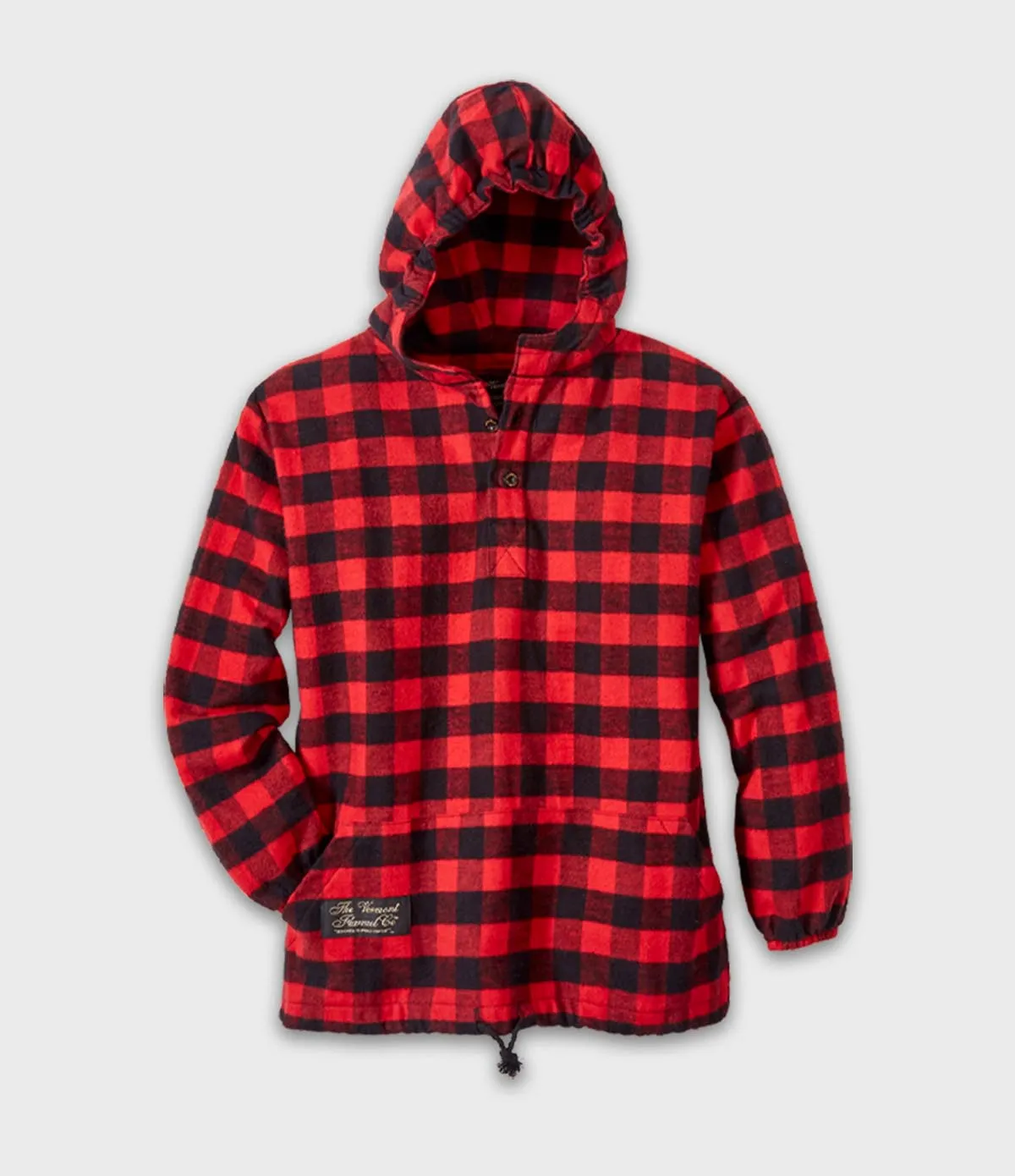 Youth Hooded Flannel Pullover